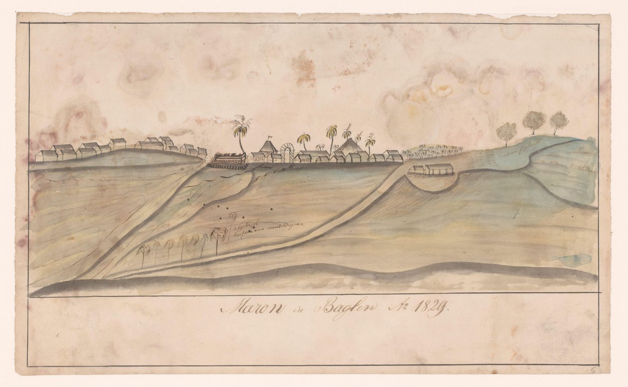Maron in Baglen (1829) von Anonymous