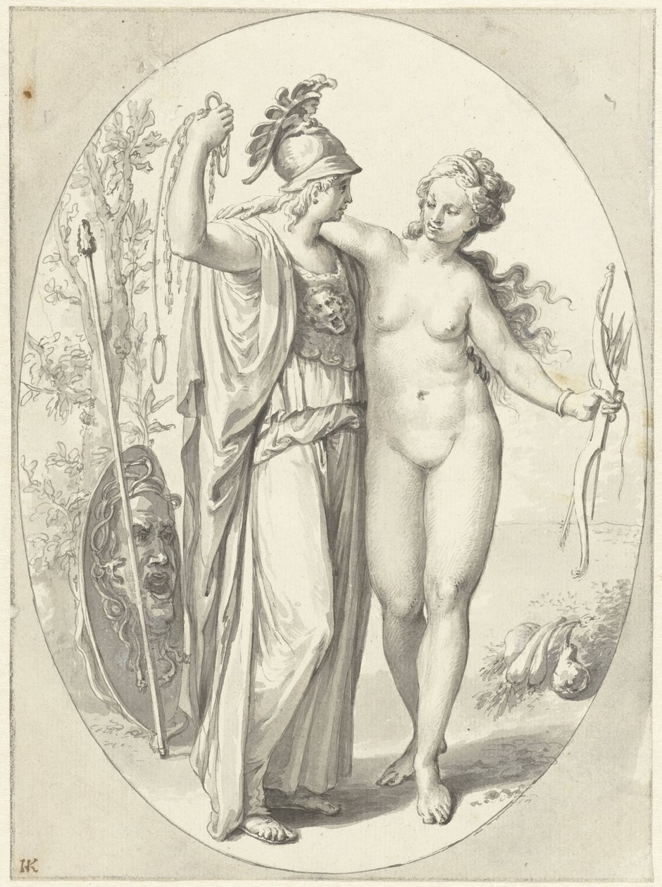 Minerva und Venus von Anonymous