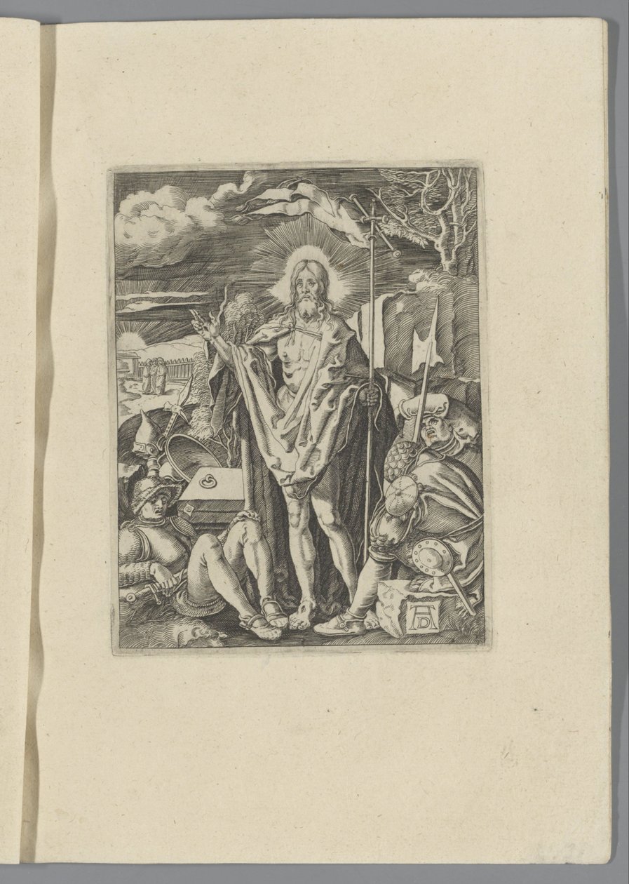 Auferstehung Christi Die kleine Passion (Serientitel) Passio Christi Ab Alberto Durer Nurenburgensi Effigiata (Serientitel) von Anonymous