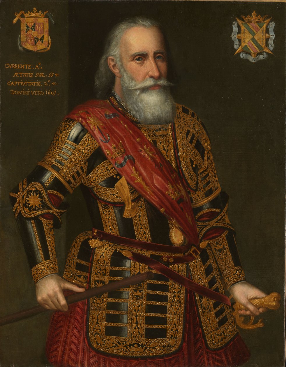 Porträt von Francisco Hurtado de Mendoza, Admiral von Aragon von Anonymous