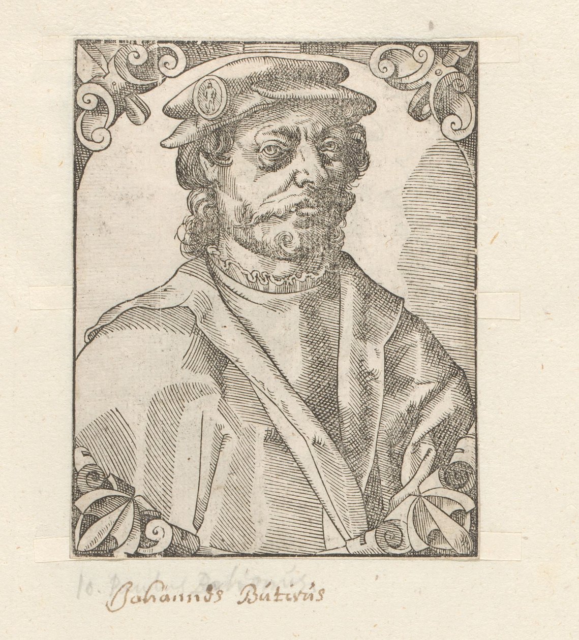 Porträt von Gian Paolo Baglioni von Anonymous