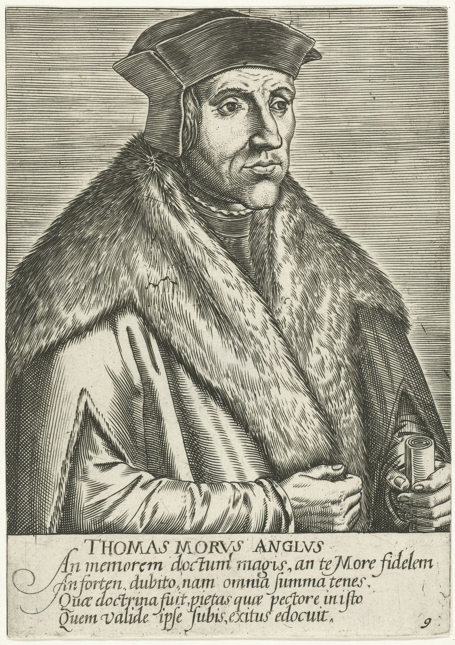 Porträt von Thomas More von Anonymous
