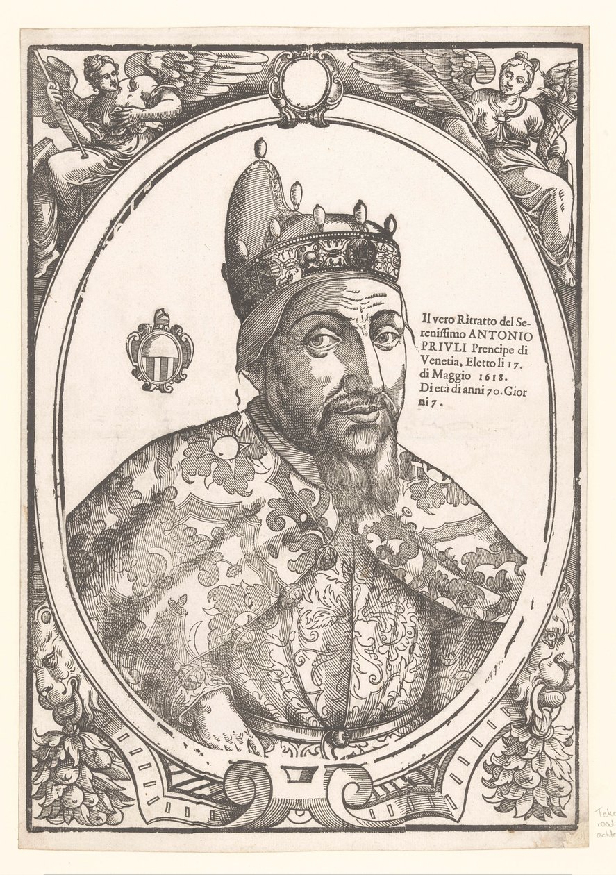 Porträt von Doge Antonio Priuli von Anonymous