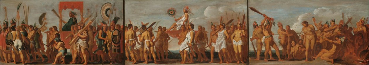 Die Behandlung von Kriegsgefangenen durch die Tupinambá von Anonymous