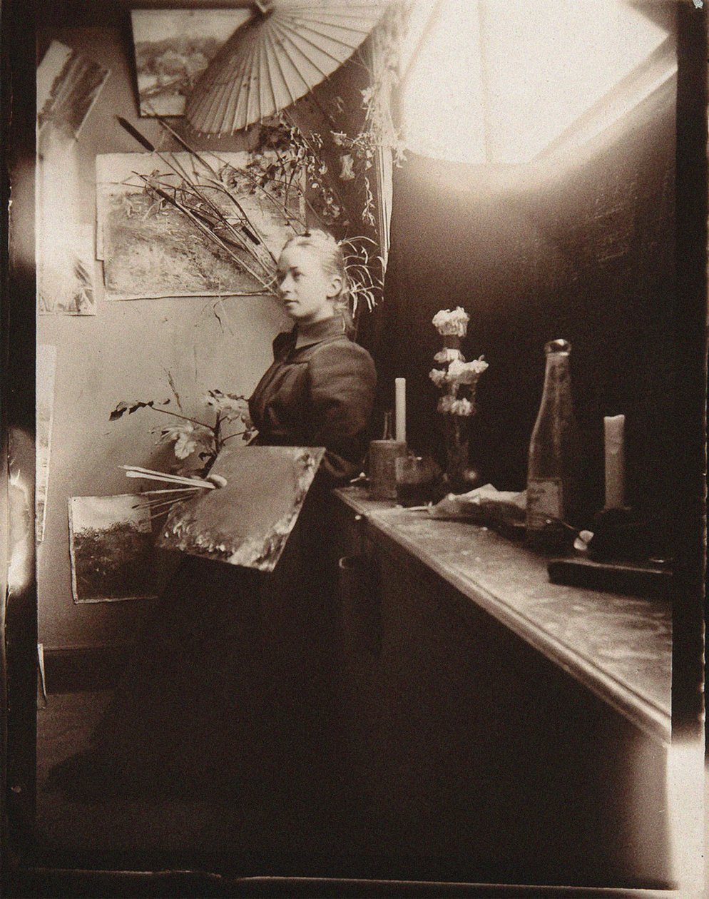 Hilma af Klint an der Kungliga Akademien in Stockholm von Anonymous Anonymous