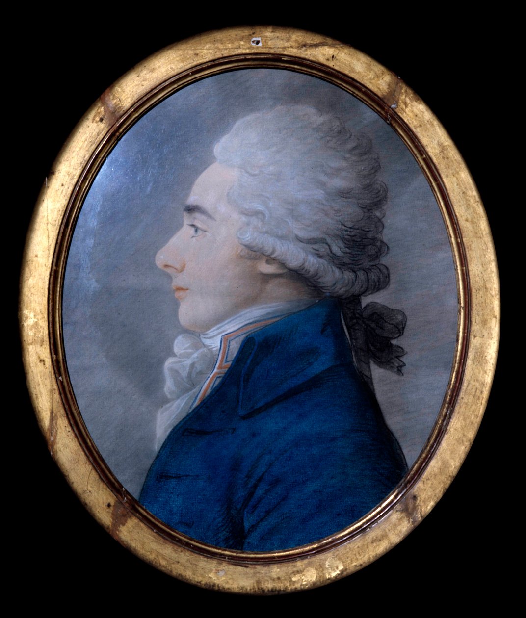 Porträt von Alexander Graf von Lameth (1760-1829), französischer General und Politiker während der Französischen Revolution, Bruder von Charles und Theodore. Anonymes Gemälde des 18. Jahrhunderts von Anonymous Anonymous