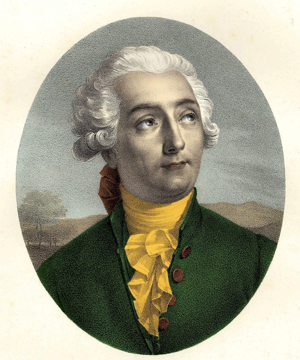 Porträt von Antoine Laurent de Lavoisier (1743-1794) von Anonymous Anonymous