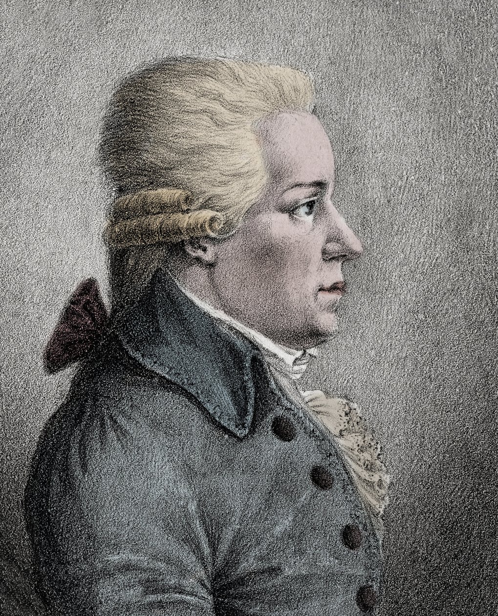 Porträt von Carl Ditters von Dittersdorf, österreichischer Komponist von Anonymous Anonymous