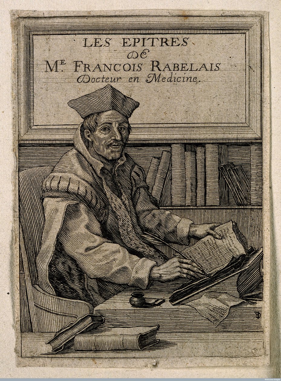 Porträt von François Rabelais von Anonymous Anonymous