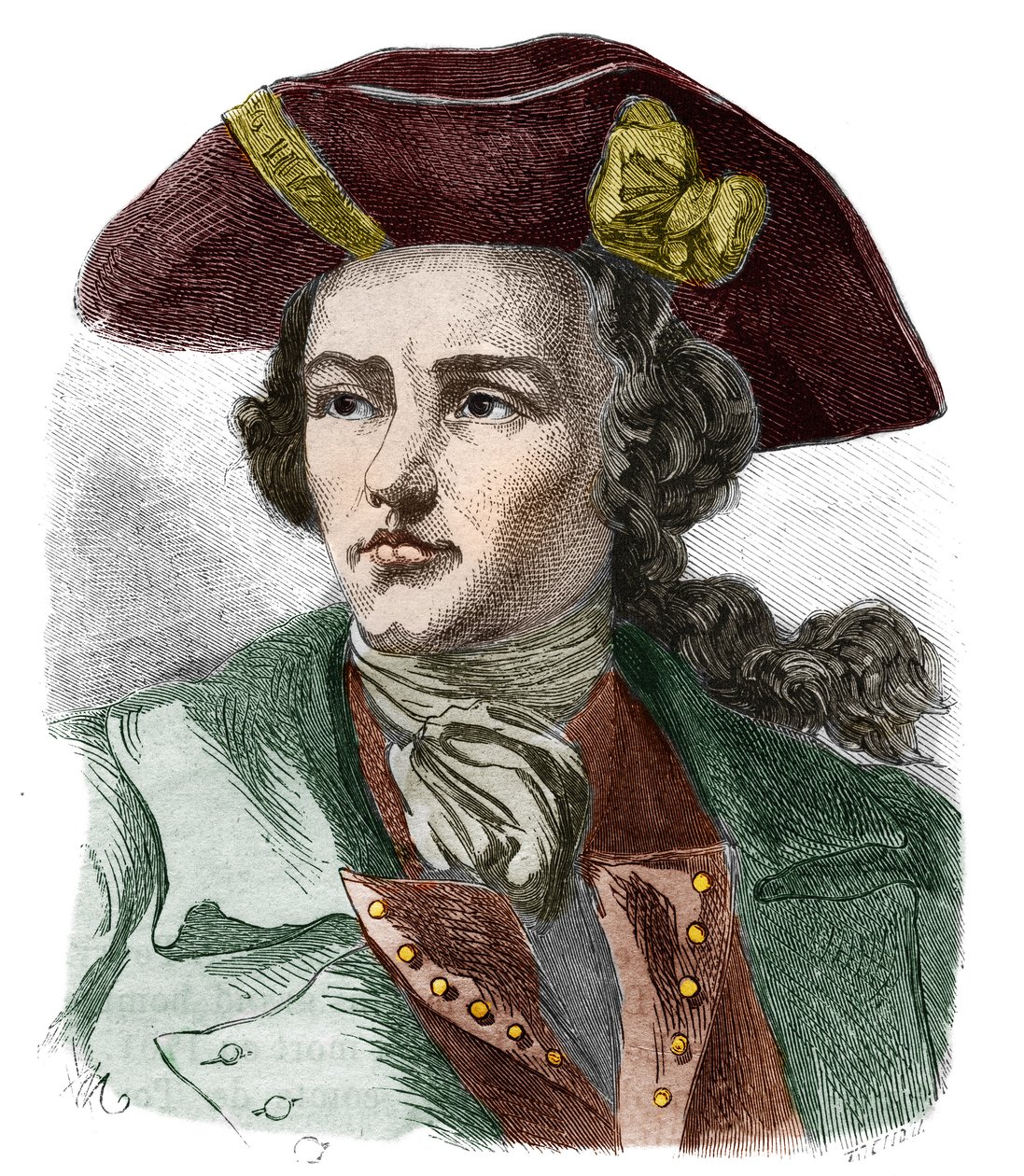 Porträt von Jacques Cassard, französischer Seemann von Anonymous Anonymous