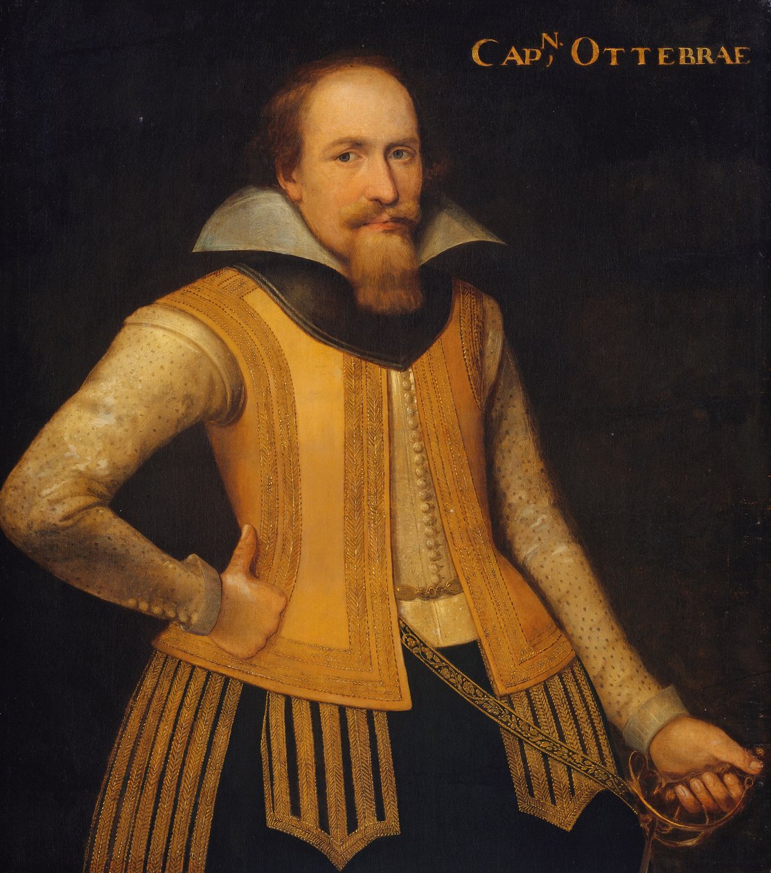 Porträt von Otto Brahe, um 1605-1610 von Anonymous Anonymous