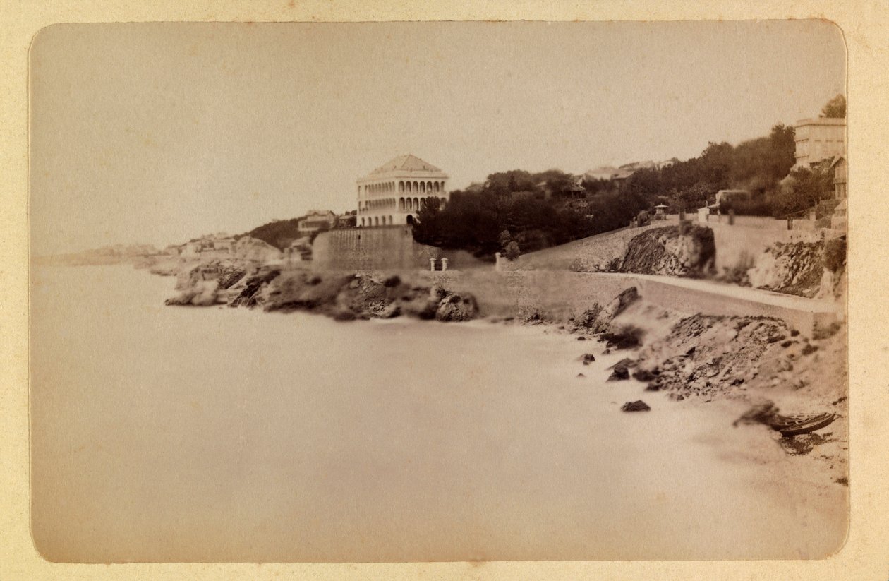 Die Stadt Marseille und ihre Umgebung um 1885-1890: Die Corniche-Straße, Private Sammlung von Anonymous Anonymous