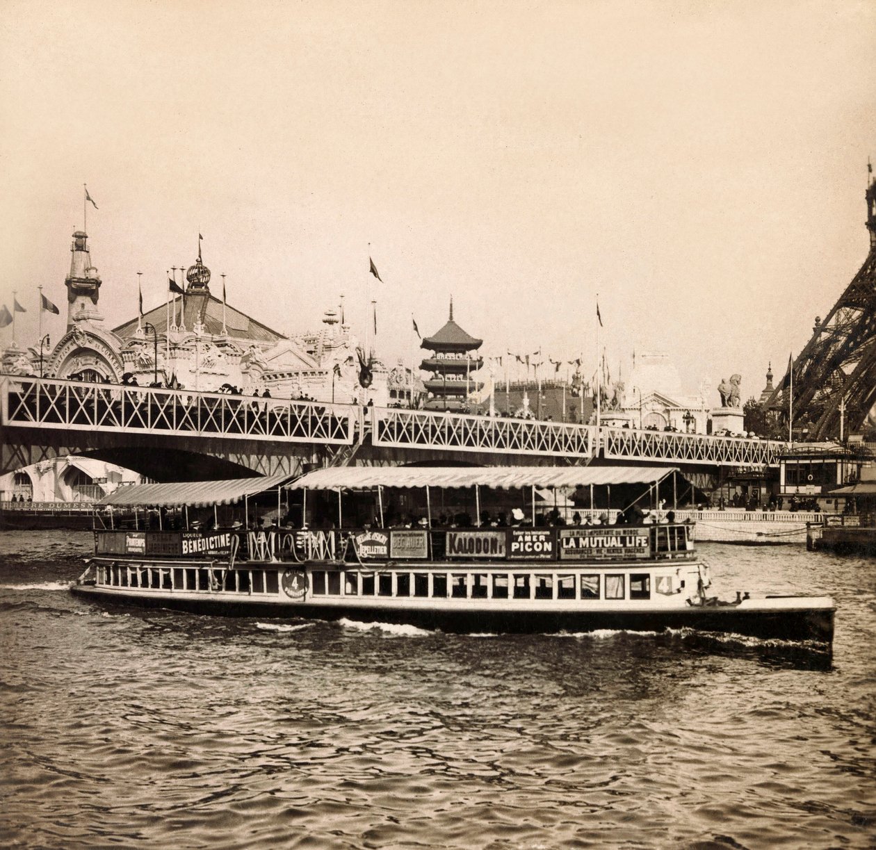 Weltausstellung 1900 in Paris: Pont d