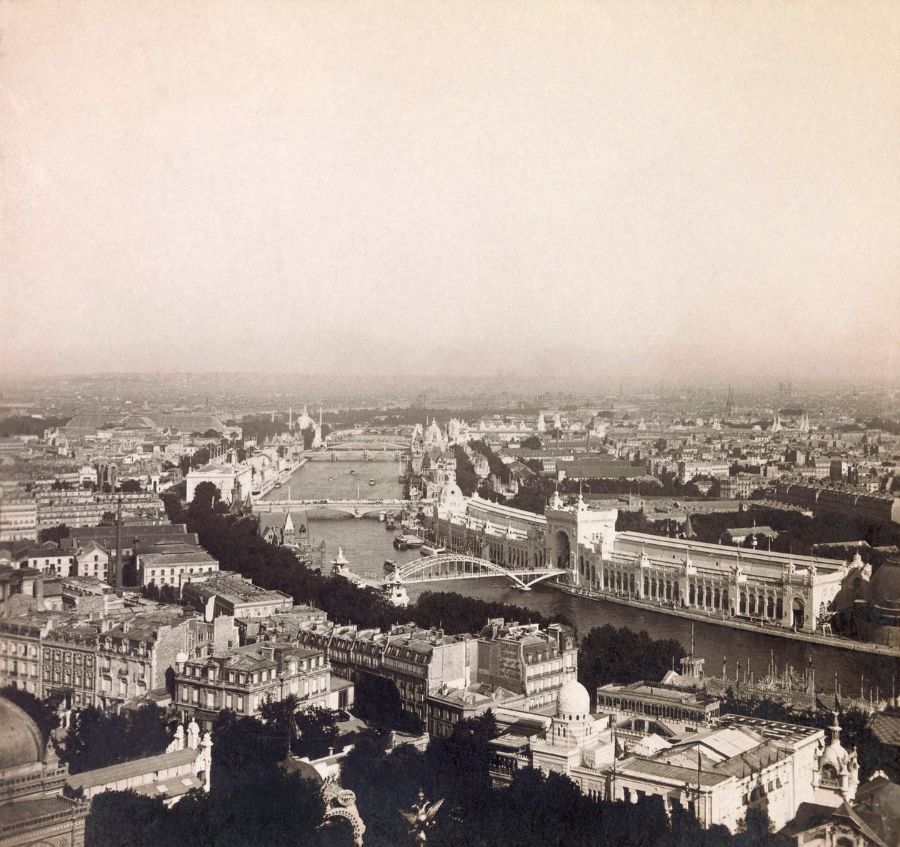Weltausstellung 1900 in Paris: Panoramablick von Anonymous Anonymous