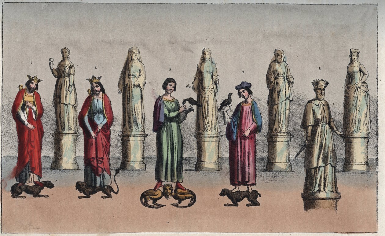 Wilhelm der Eroberer (Wilhelm der Eroberer, Wilhelm II. von Normandie oder Wilhelm I. von England) von Anonymous Anonymous