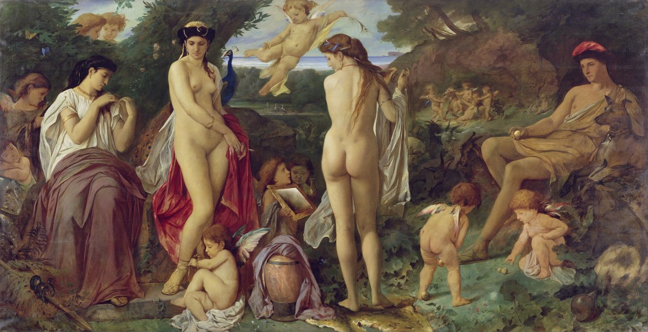Das Urteil des Paris von Anselm Feuerbach