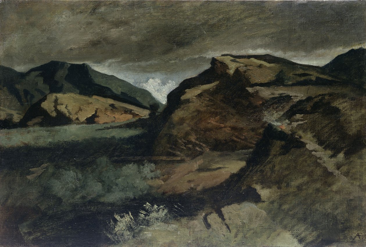 Heroische Landschaft von Anselm Feuerbach