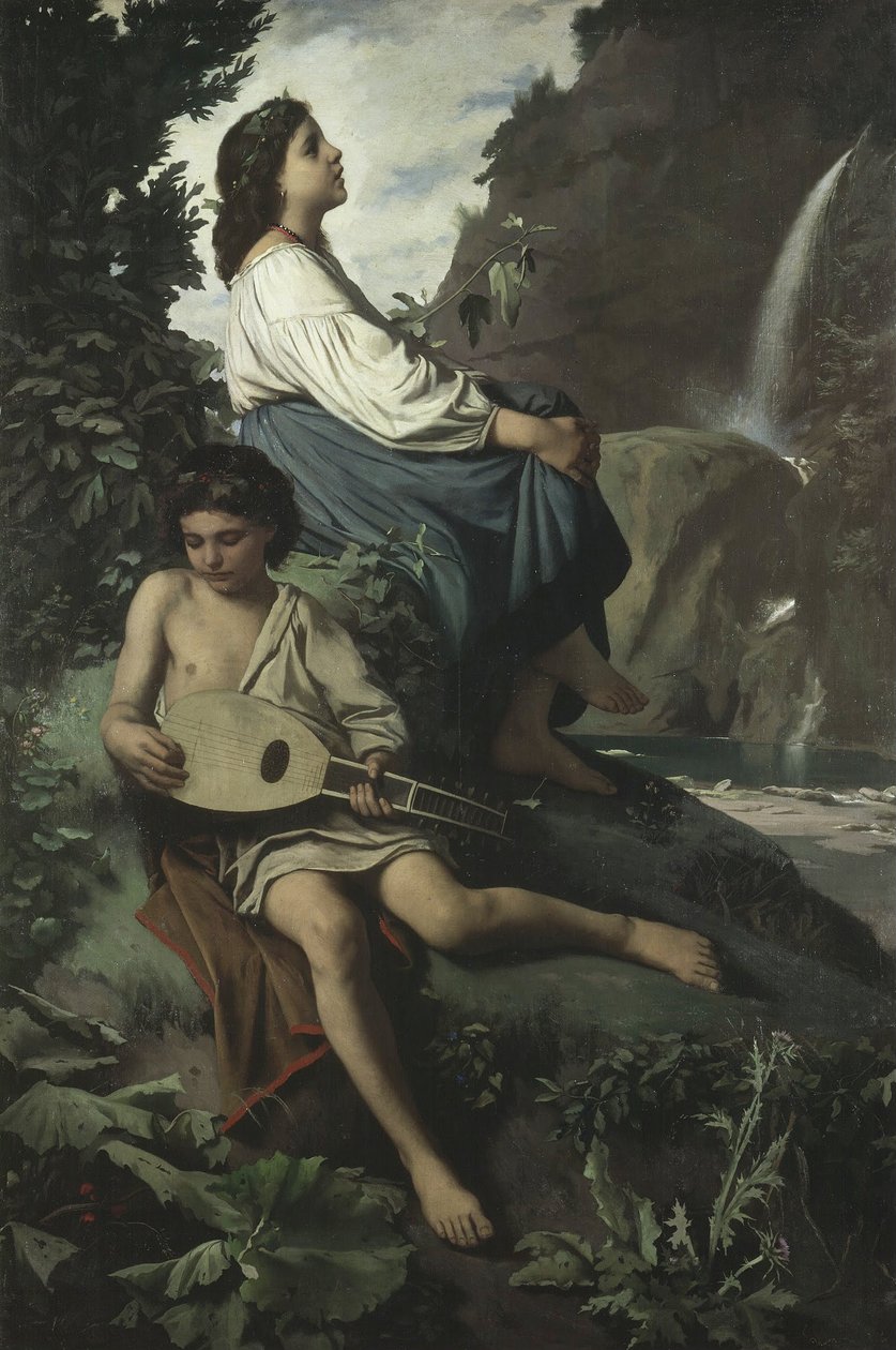 Erinnerung an Tivoli von Anselm Feuerbach