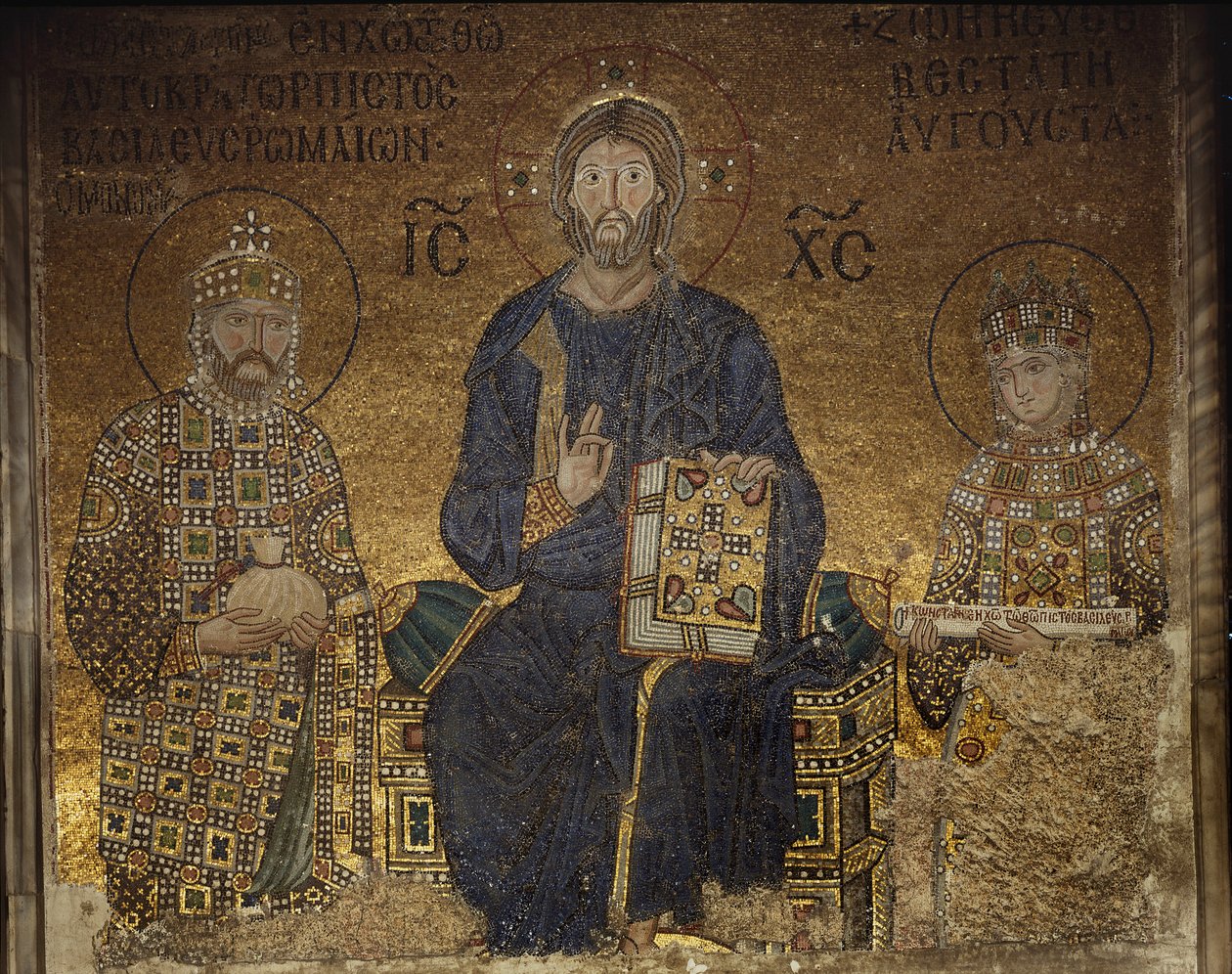 Das Zoe-Mosaik von Anthemius of and Miletus Isidore of Tralles