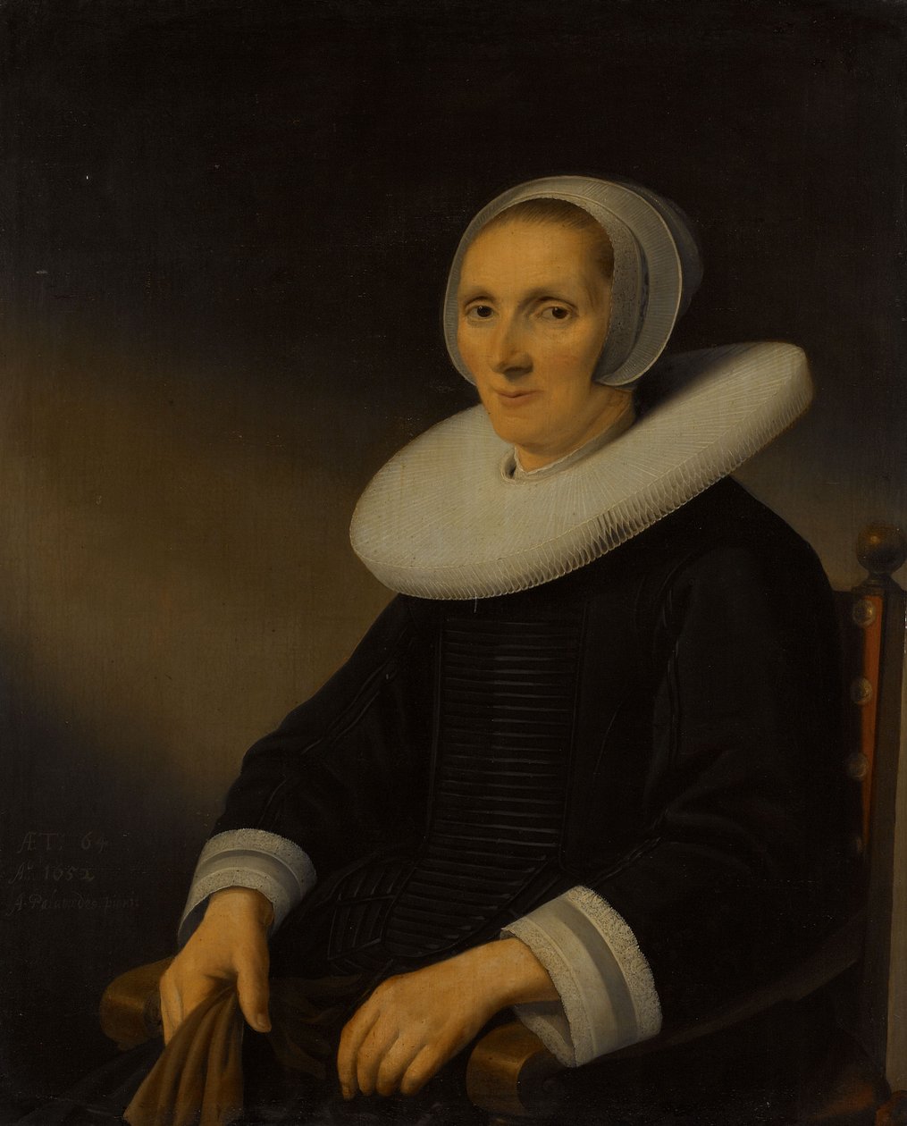 Porträt einer Frau von Anthonie (1601-73) Palamedesz