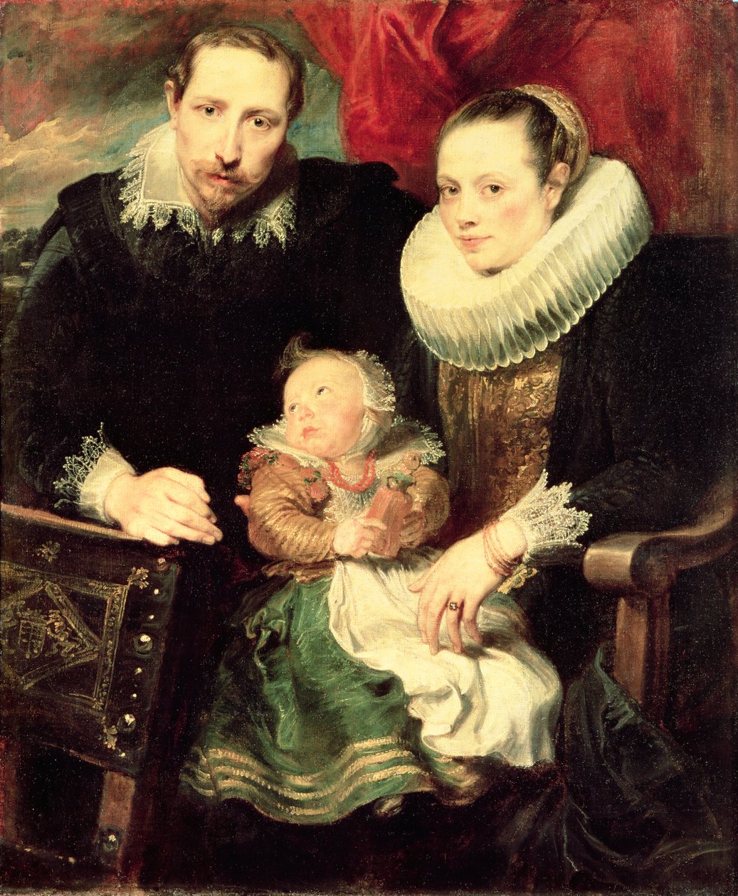 Ein Familienporträt, ca. 1618-21 von Anthony van Dyck