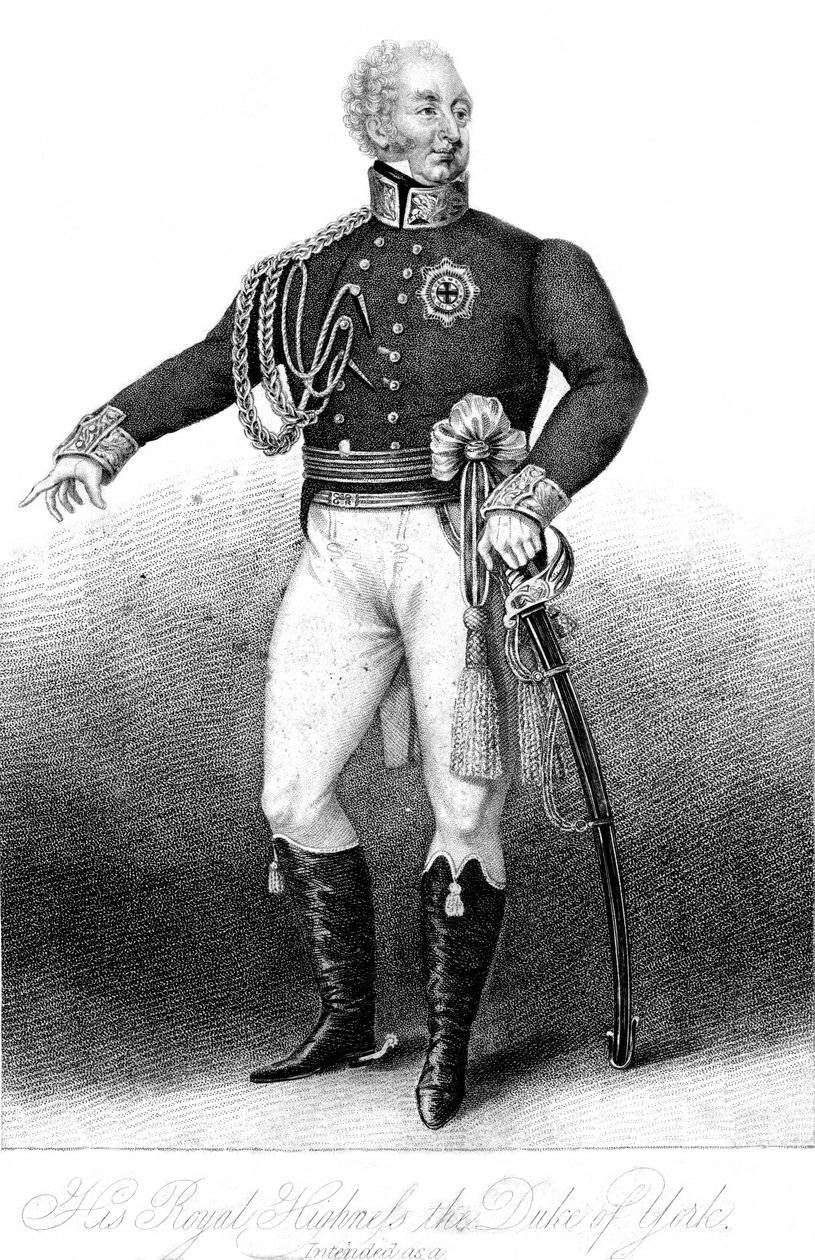 Seine Königliche Hoheit der Herzog von York, ca. 19. Jahrhundert von Anthony Cardon