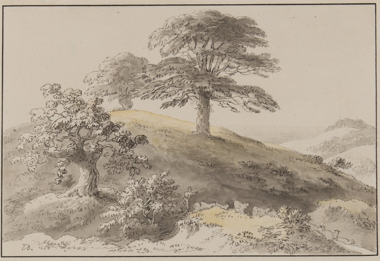 Sussex: In der Nähe von St. Marthas, Albury von Anthony Devis
