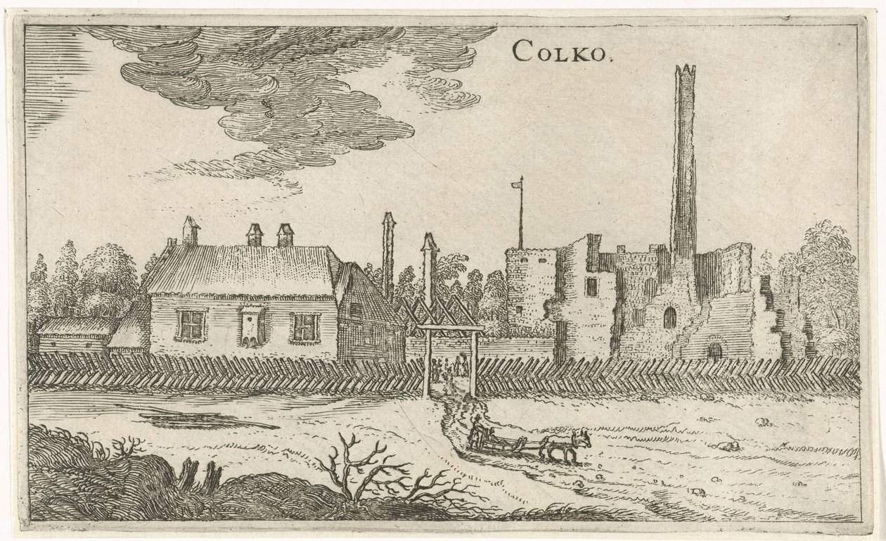 Blick auf Kolko (Russische und Schwedische Landschaften) von Anthony Gout