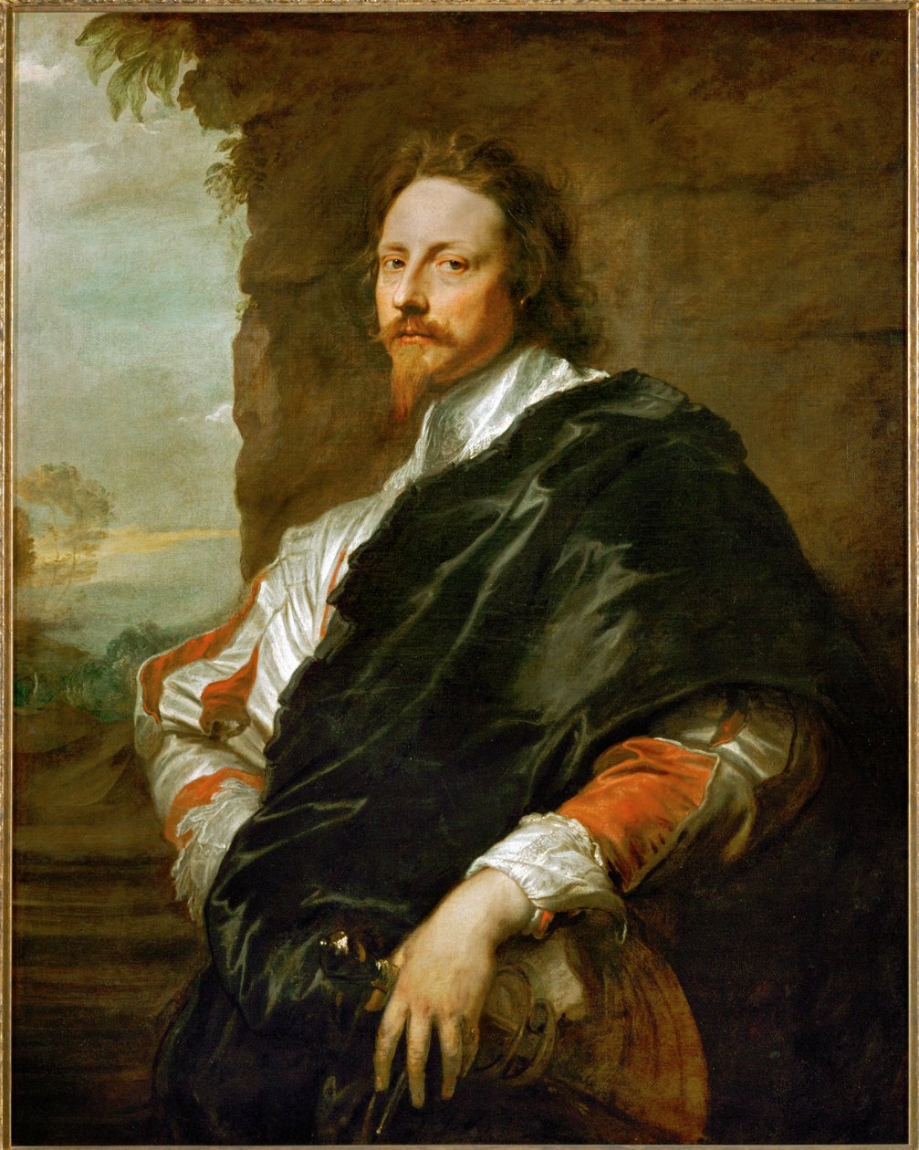 Nicholas Lanier, Musikmeister und Kunstdirektor am englischen Hof von Anthony van Dyck