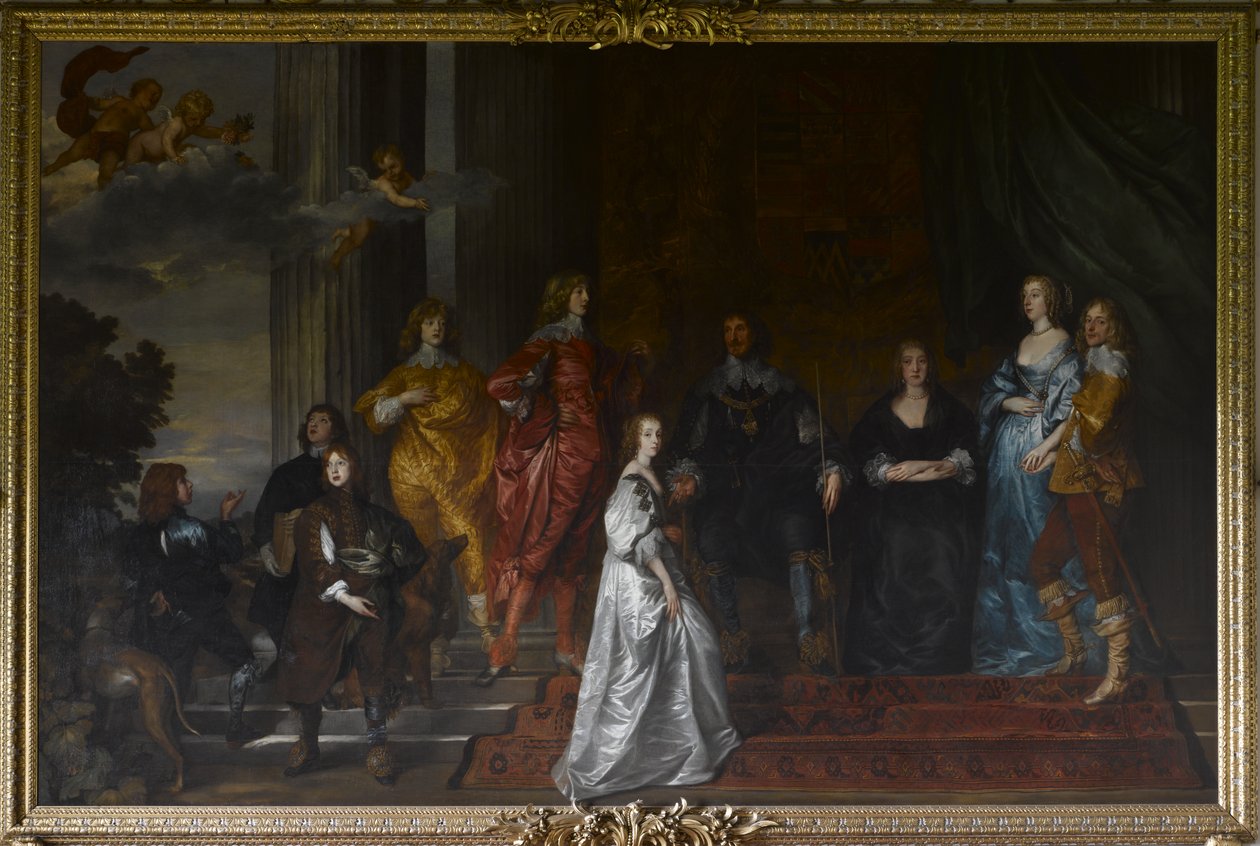 Philip Herbert (1584-1650), 4. Earl von Pembroke und seine Familie von Anthony van Dyck