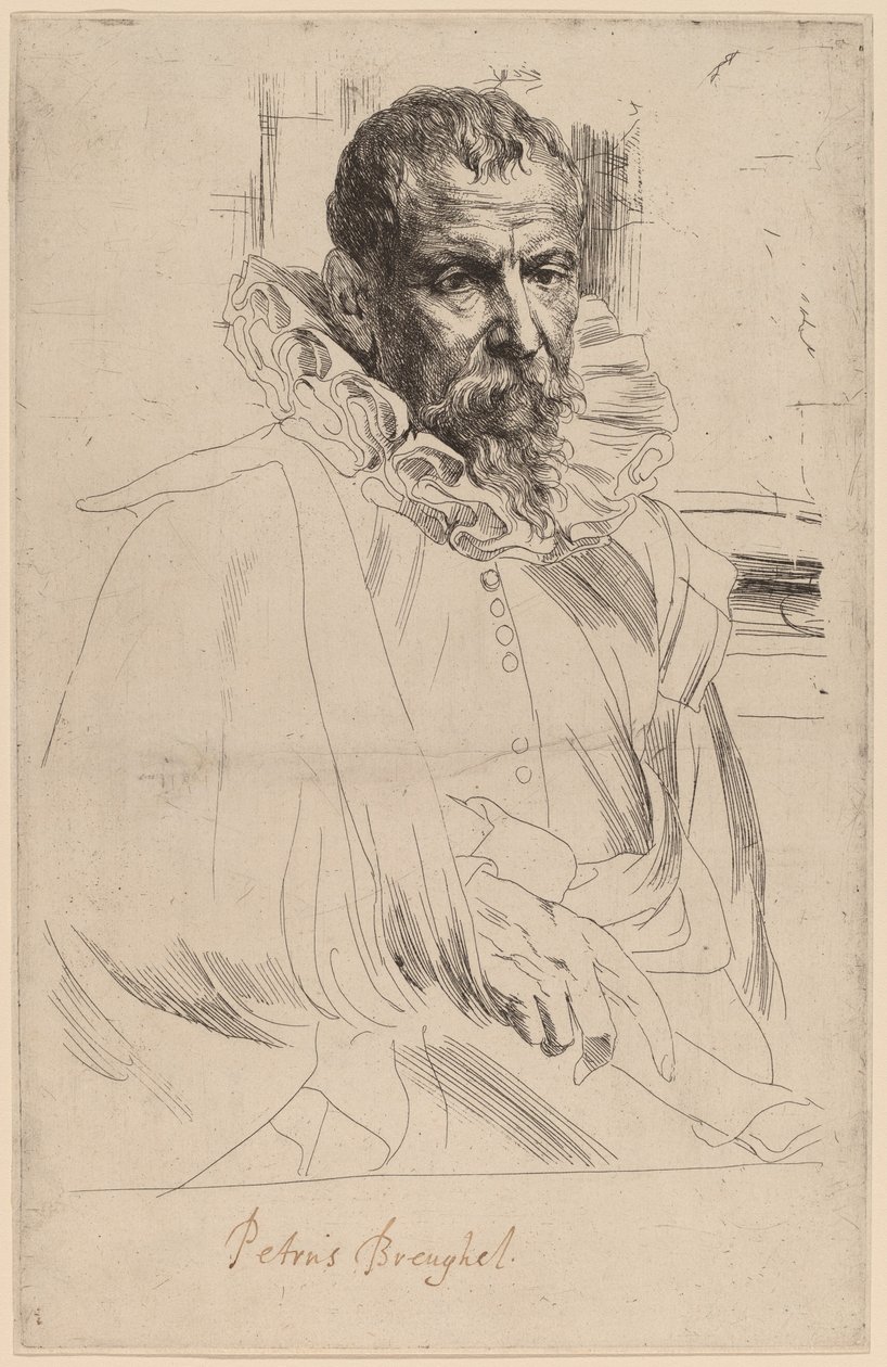 Pieter Bruegel der Jüngere von Anthony van Dyck