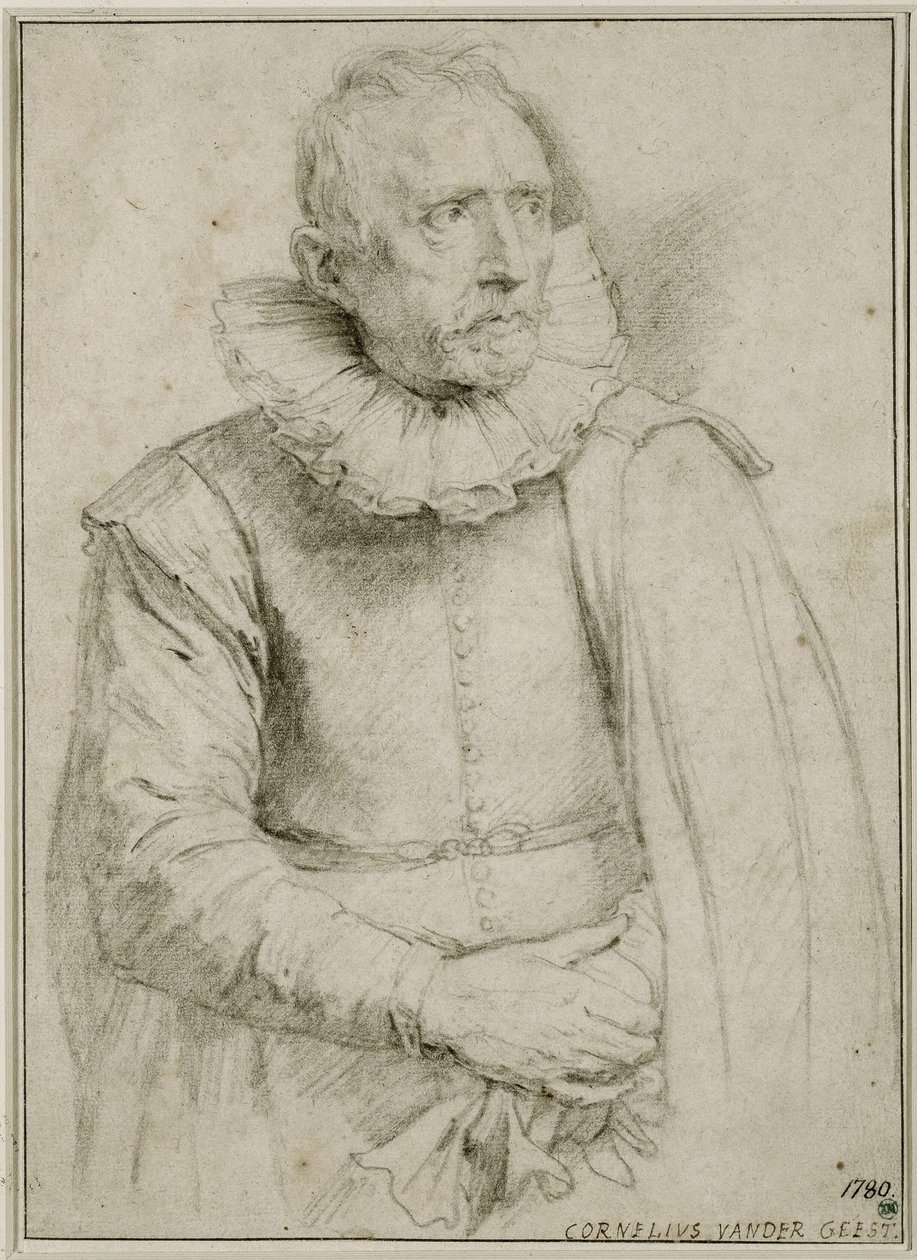 Porträt von Cornelis van der Geest von Anthony van Dyck