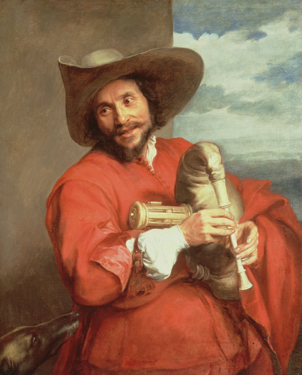 Porträt von Francois Langlois (1589-1647) ca. 1637 von Anthony van Dyck