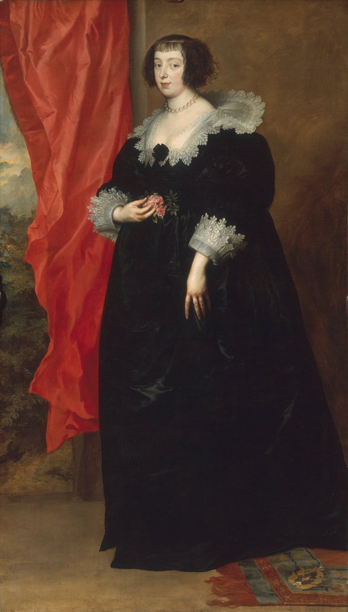 Porträt von Marguerite de Lorraine (1615-72), Herzogin von Orléans, 1634 von Anthony van Dyck