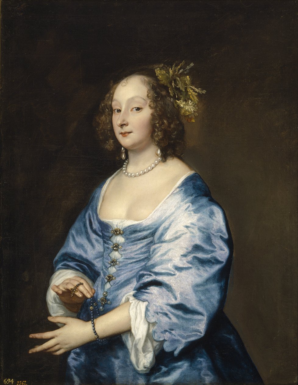 Porträt von Mary geb. Ruthven, Lady van Dyck von Anthony van Dyck