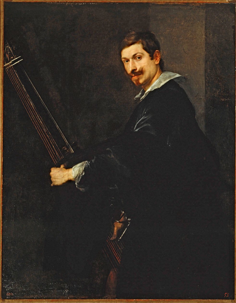 Porträt eines Musikers, Hauptmusiker von Anthony van Dyck