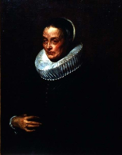 Porträt der Mutter des Künstlers Justus Sustermans, um 1640-50 von Anthony van Dyck