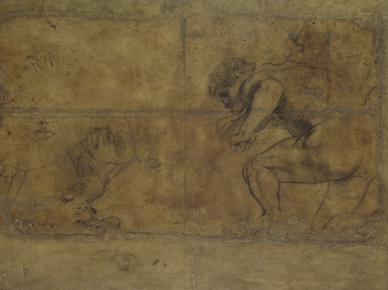 Studien für "Das Martyrium des heiligen Sebastian" von Anthony van Dyck