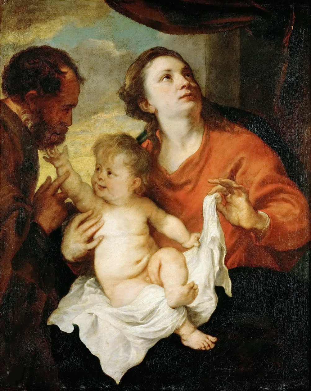 Die Heilige Familie, ca. 1627 von Anthony van Dyck