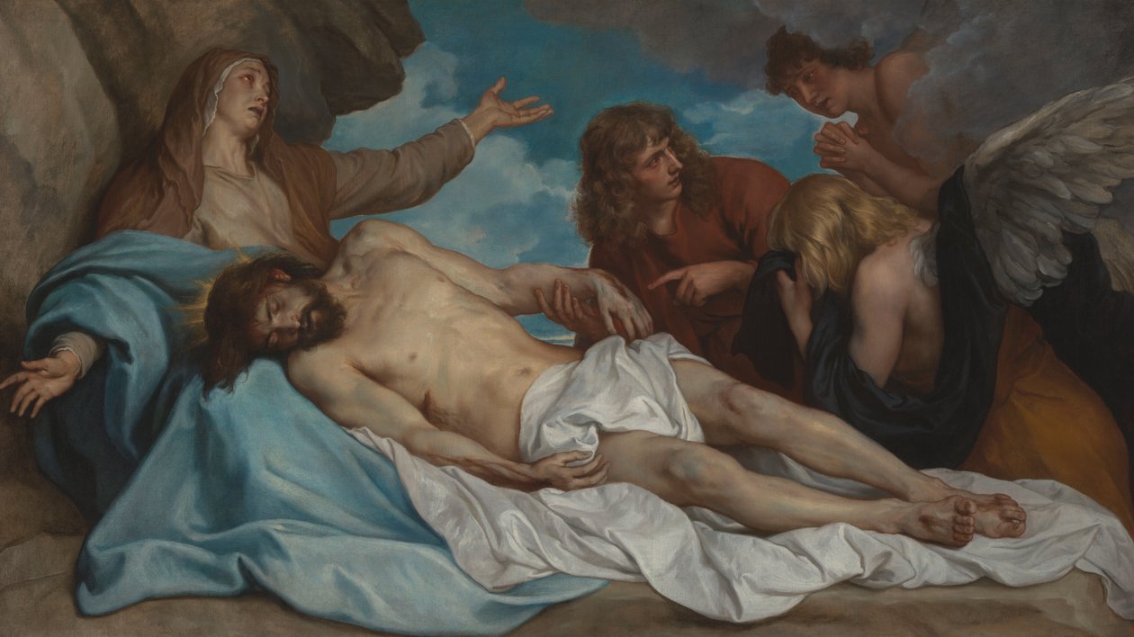 Die Beweinung des toten Christus von Anthony van Dyck