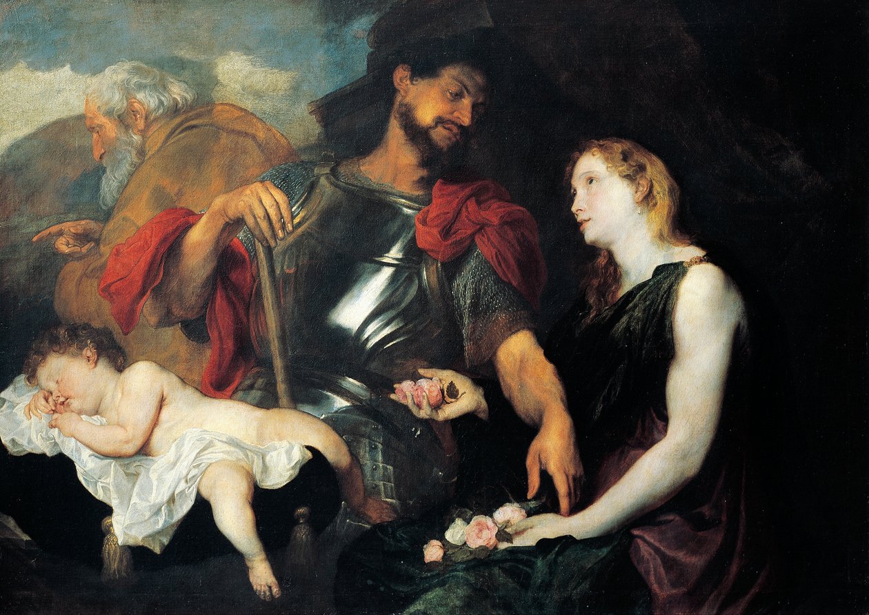 Die drei Lebensalter des Menschen, von Anthony van Dyck von Anthony van Dyck