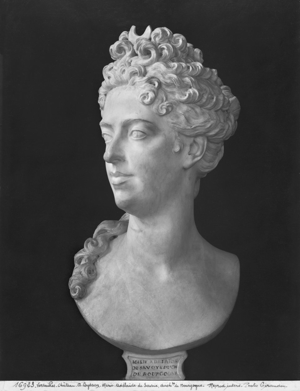 Büste von Marie-Adelaide de Savoie, Herzogin von Burgund, 1710 von Antoine Coysevox