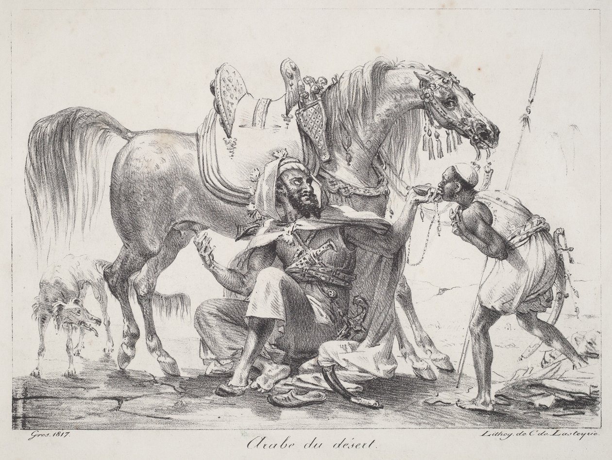 Wüstenaraber von Antoine-Jean Gros