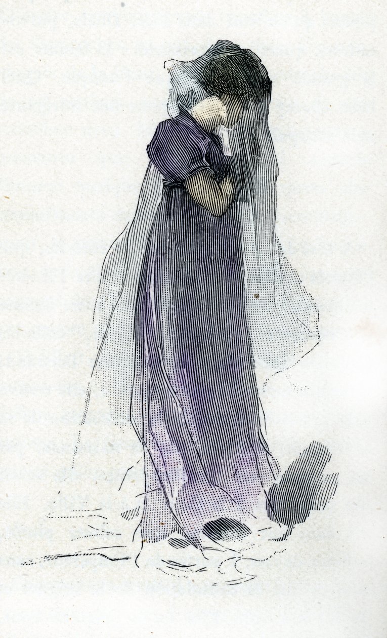 Porträt von Fanny Dillon, Ehefrau von Graf Bertrand, Begleiter von Napoleon I. von Antoine Calbet