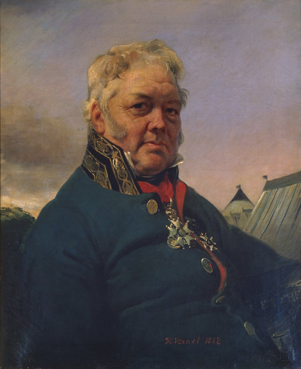 Baron Rene Nicolas Dufriche-Desgenettes (1762-1837) 1822 von Antoine Charles Horace Vernet