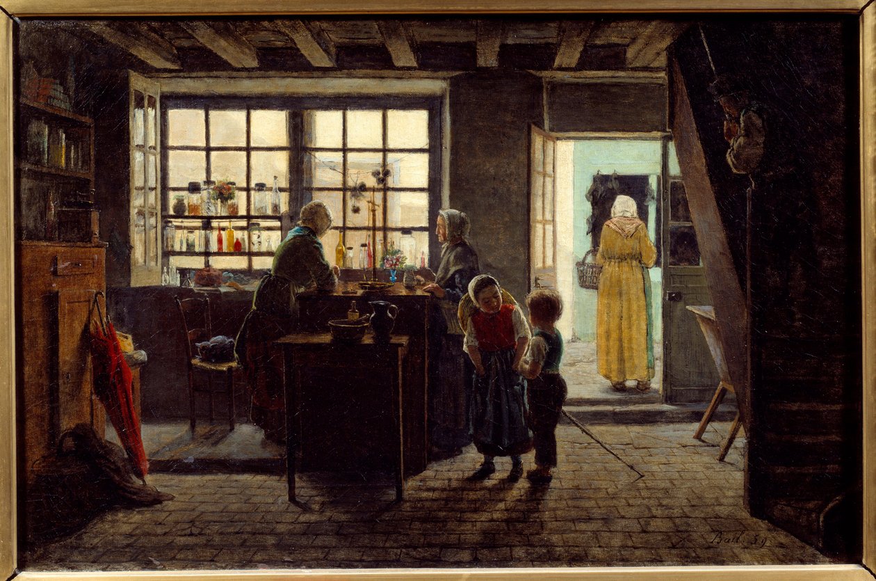 Ladeninnenraum von Antoine Jean Bail