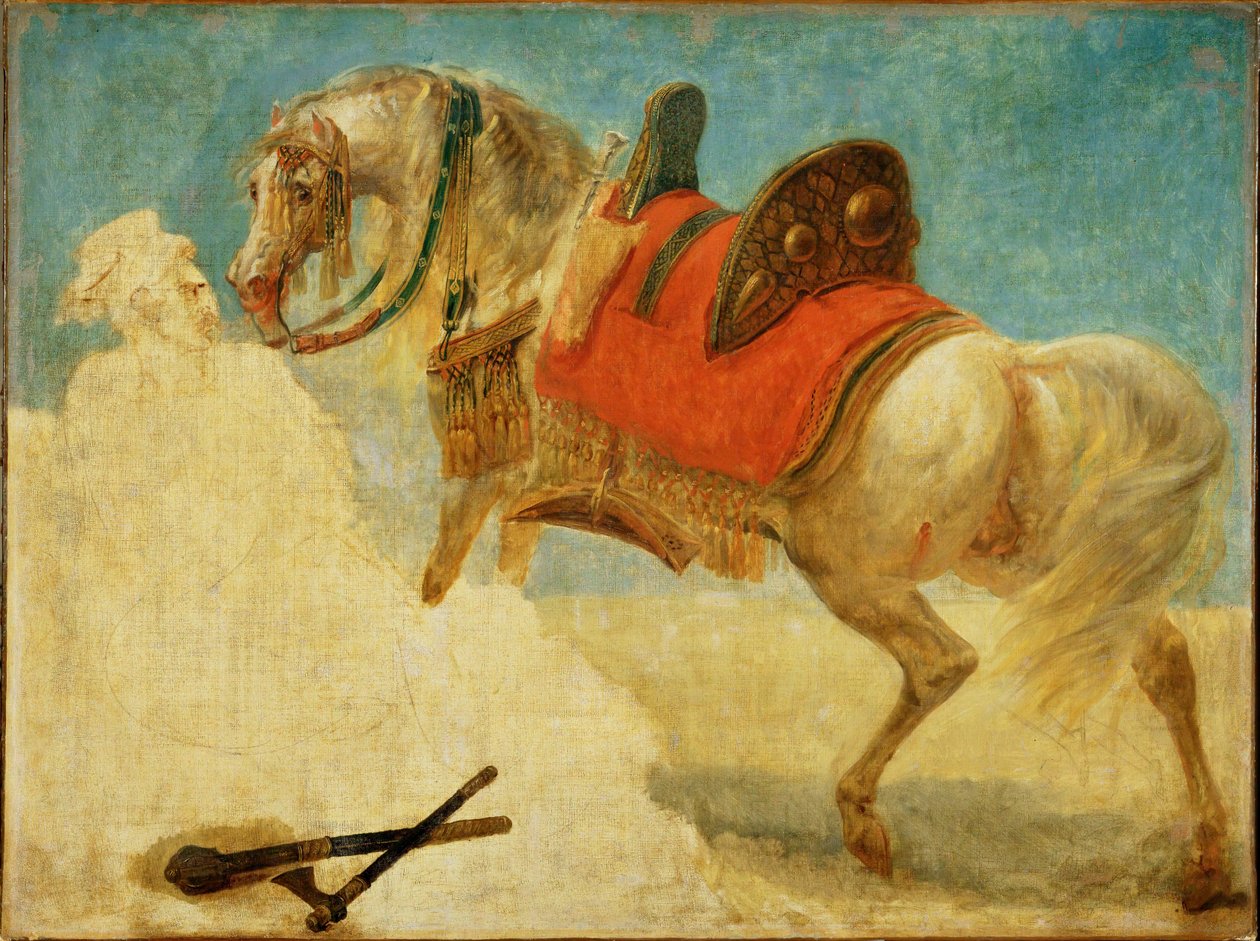 Studie eines arabischen Pferdes von Antoine Jean Gros