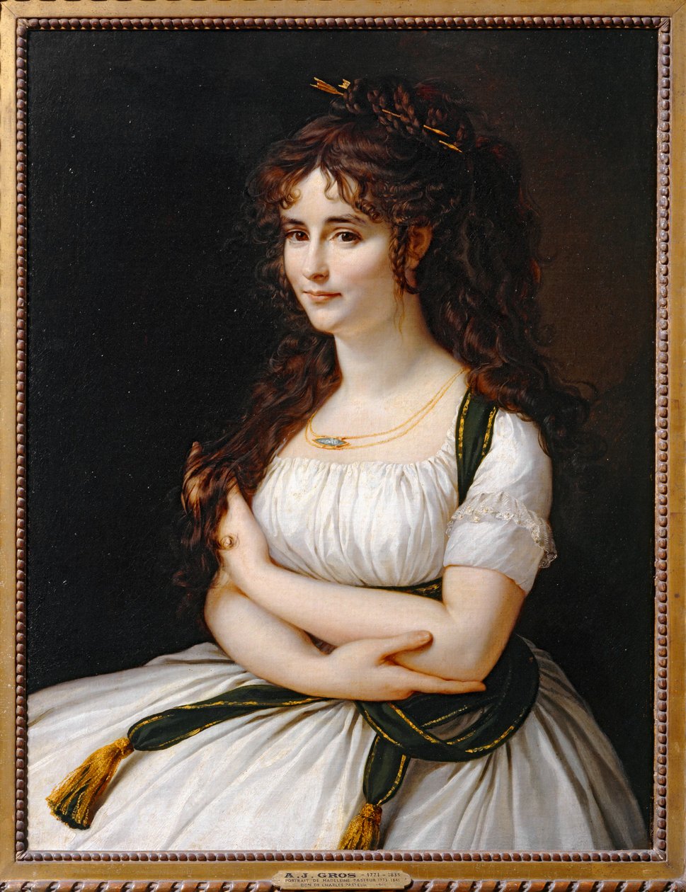 Madame Pasteur, geborene Madeleine Alexandre von Antoine Jean Gros
