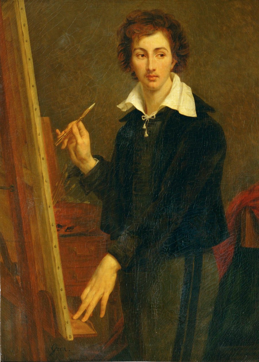 Porträt des Grafen Alcide de la Rivallière, Schüler von Gros von Antoine Jean Gros