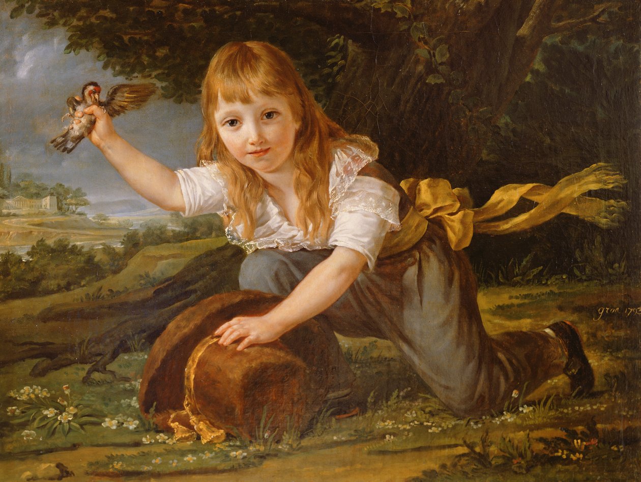 Porträt von Paulin des Hours Farel, 1793 von Antoine Jean Gros